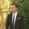 Matthew McConaughey lors de l'arrivée des stars à la soirée des Governors Awards où sont remis des Oscars d'honneur, à Los Angeles le 16 novembre 2013