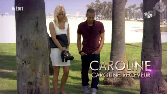 Caroline Receveur dans le générique de la saison 3 d'Hollywood Girls sur NRJ12, le 18 novembre 2013