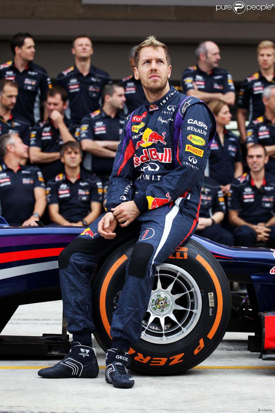 Sebastian Vettel, vainqueur du Grand Prix des Etats-Unis, à Austin le 17 novembre 2013