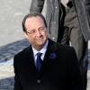 Le président Francois Hollande à Paris, le 11 Novembre 2013
