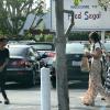 Kylie Jenner et Jaden Smith en pleine séance shopping à West Hollywood, le 19 novembre 2013.