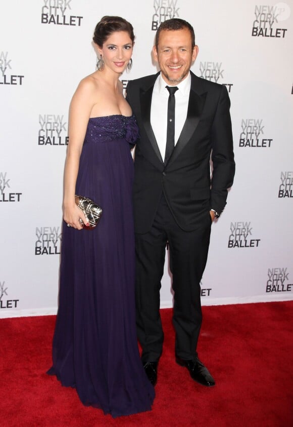 Dany Boon et sa femme Yaël à New York lors du gala du New York City Ballet le 10 mai 2012