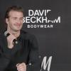 David Beckham lors d'une conférence pour David Beckham Bodywear for H&M à Shanghai, le 20 novembre 2013.