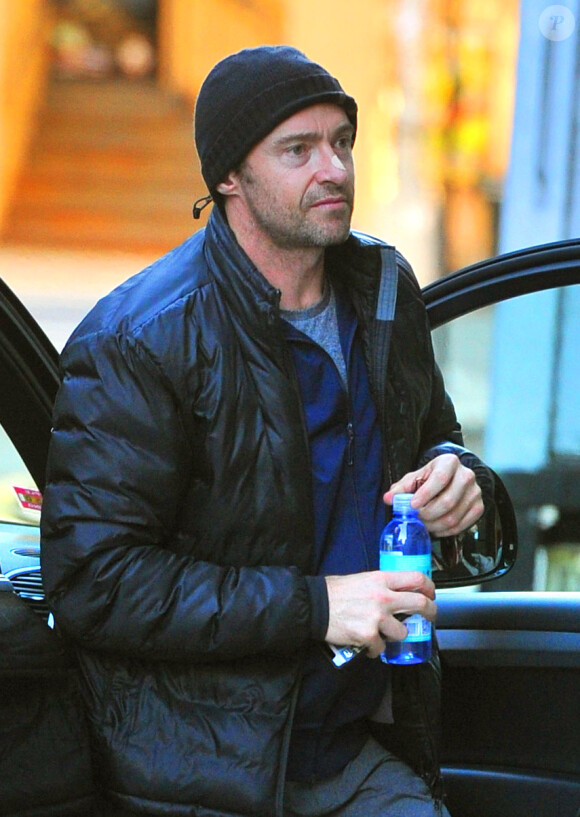 Hugh Jackman dans les rues de New York, le 19 novembre 2013.