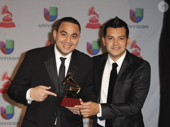 Felipe Palaez et Manuel Julian aux Latin Grammy Awards à Las Vegas, le 21 novembre 2013.