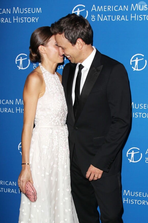 Alexi Ashe et Seth Meyers au Museum Gala de New York City, le 21 novembre 2013.