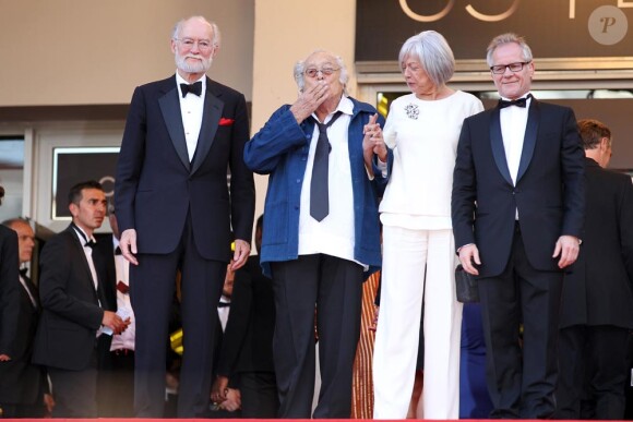 Georges Lautner au Festival de Cannes en mai 2012