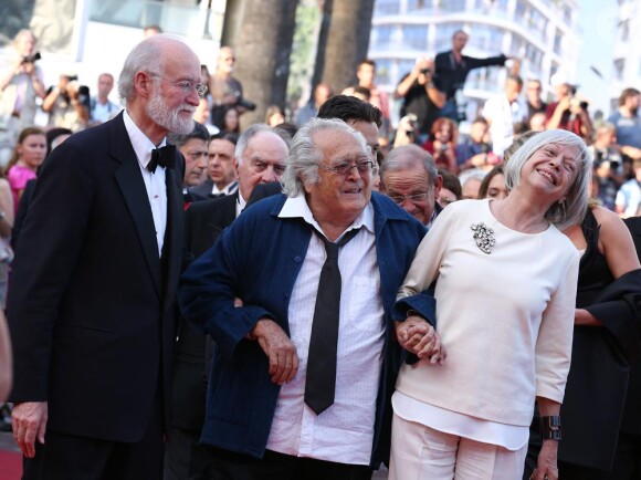 Georges Lautner et sa compagne Martine au Festival de Cannes en 2012
