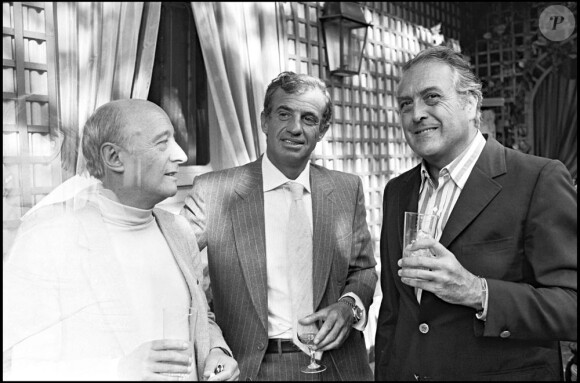 Archives : Georges Lautner, Jean Paul Belmondo et Michel Audiard