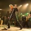 Exclusif : Johnny Hallyday pendant son deuxième concert pour ses 70 ans au théâtre de Paris le 15 juin 2013.