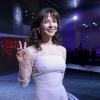 Sophie Marceau fait la promotion de la DS5 sur le stand Citroën lors du 11e salon de l'automobile à Guangzhou en Chine le 21 novembre 2013