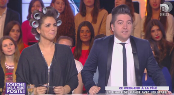Chris Marques, juré de "Danse avec les stars 4", dans l'émission "Touche pas à mon poste" du 25 novembre 2013.