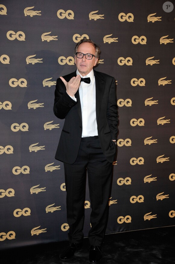 Fabrice Luchini lors de la soirée GQ ' l'Homme de l'Année 2012' au Musée d' Orsay à Paris le 16 janvier 2013