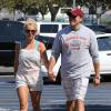 Britney Spears et son petit ami David Lucado vont faire leurs courses à Fillmore, le 4 juillet 2013.