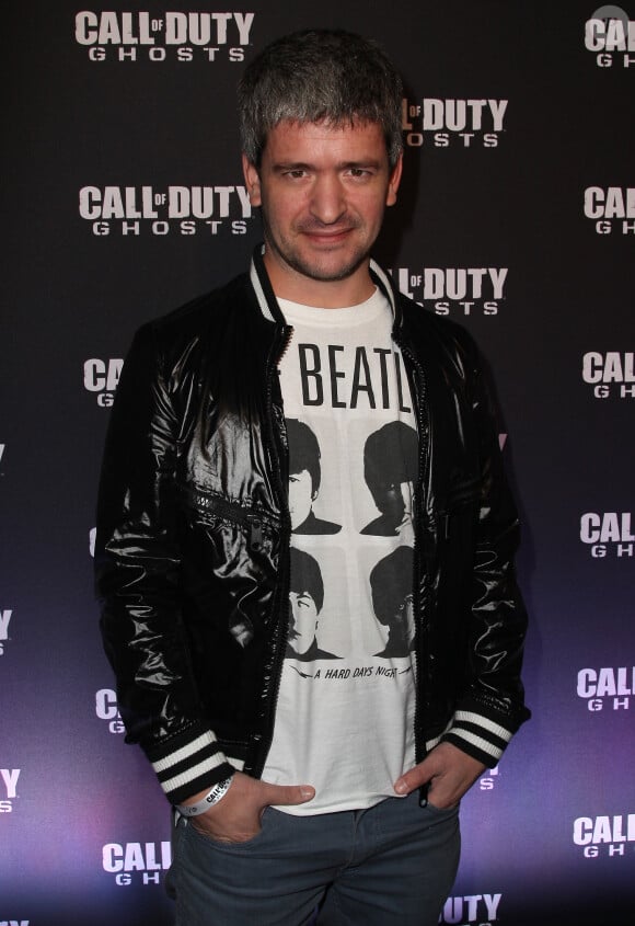 Le chanteur Grégoire à la soirée de lancement du jeu "Call of Duty Ghost" au Palais de Tokyo à Paris, le 4 novembre 2013.