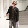 L'acteur Macaulay Culkin arrive a l'aéroport a Los Angeles, le 12 janvier 2013.