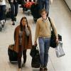 Pippa Middleton et Nico Jackson à l'aéroport Heathrow de Londres le 6 octobre 2013