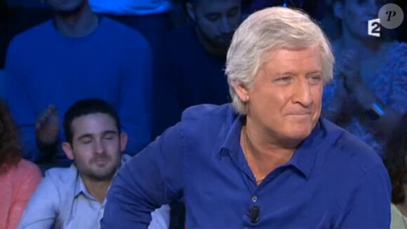 Patrick Sébastien dans On n'est pas couché, le samedi 9 novembre 2013 sur France 2.