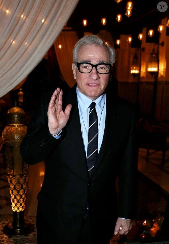 Martin Scorsese à la soirée Dior dans le cadre du 13e Festival International du Film de Marrakech, le 1er décembre 2013.