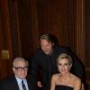 Mads Mikkelsen, Martin Scorsese et Melita Toscan du Plantier au dîner de la soirée Dior à Marrakech, le 1er décembre 2013.
