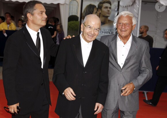Bruno Garde, André Halimi et Lionel Chouchou au 36e festival du cinéma américain le 11 septembre 2010.