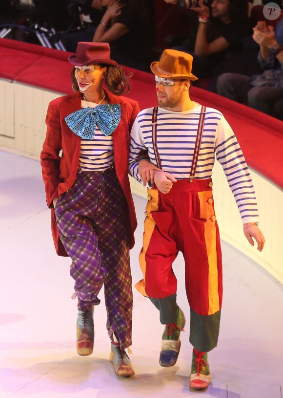 Exclusif - Zazie et Ours - 52e Gala de l'Union des Artistes au Cirque d'hiver à Paris le 19 novembre 2013.