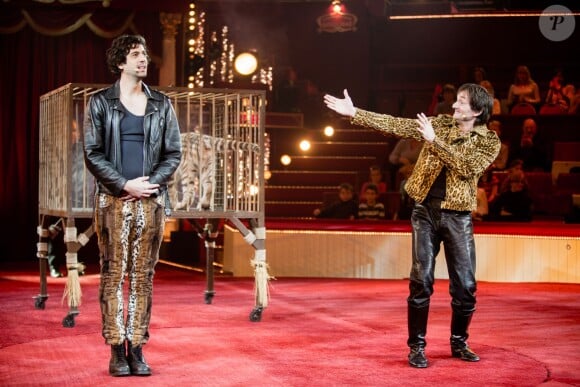 Exclusif - Max Boublil et Pierre Palmade - 52e Gala de l'Union des Artistes au Cirque d'Hiver à Paris, le 19 novembre 2013. Le gala sera diffusé sur France 2 le jeudi 2 janvier à 20H45.