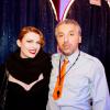 Exclusif - Elodie Frégé et Atmen Kelif - backstage du 52e Gala de l'Union des Artistes au Cirque d'Hiver à Paris, le 19 novembre 2013. Le gala sera diffusé sur France 2 le jeudi 2 janvier à 20H45.