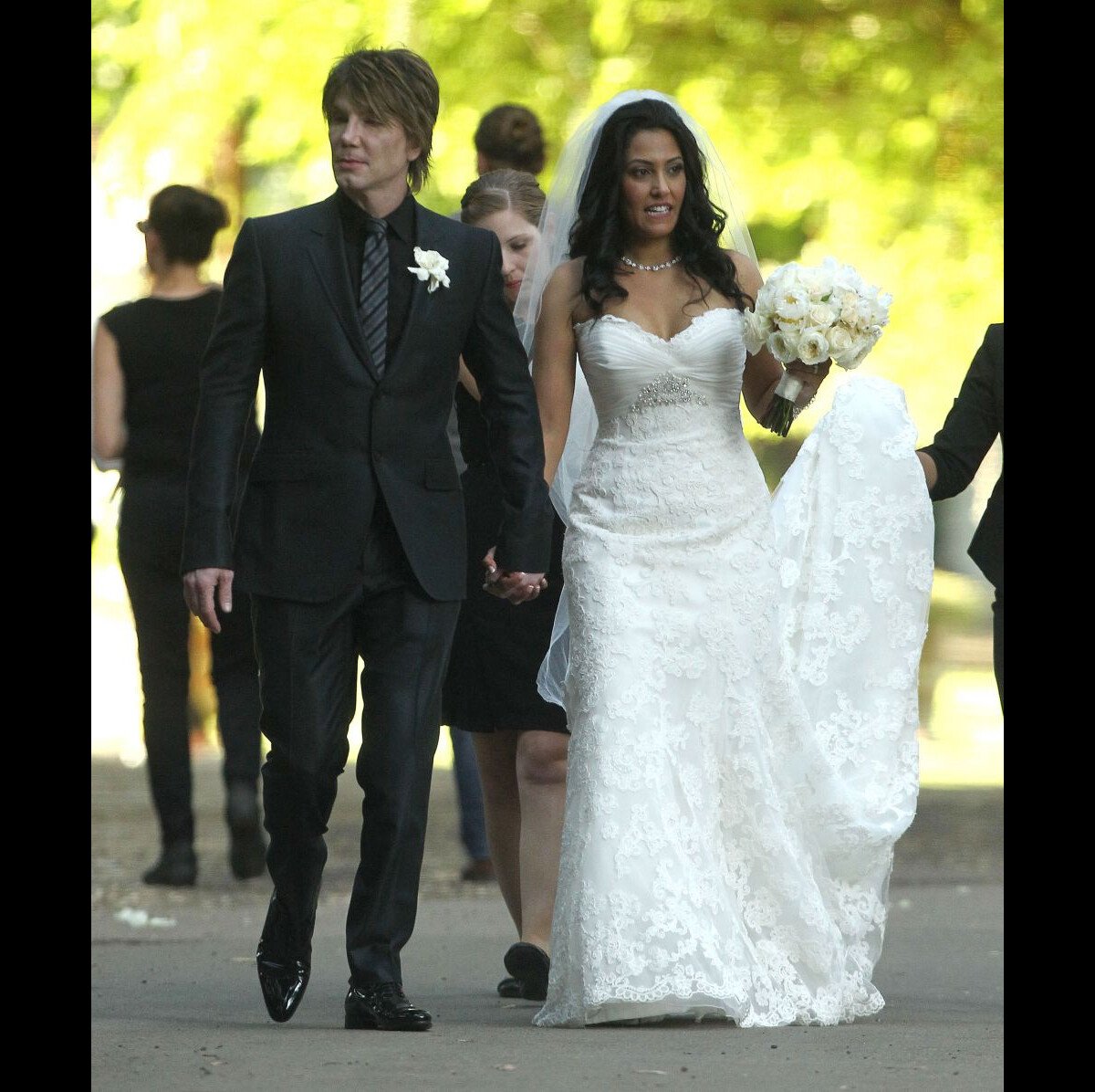 Photo : Exclusif - Johnny Rzeznik se marie avec Melina Gallo à Malibu