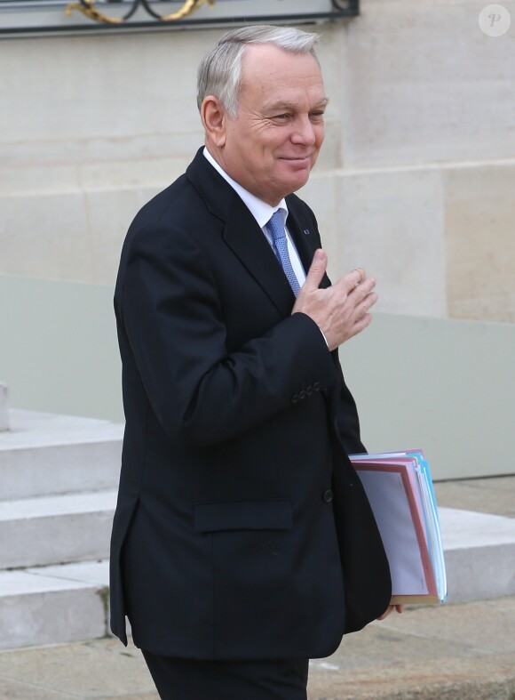 Jean-Marc Ayrault à l'Elysee à Paris le 20 novembre 2013.