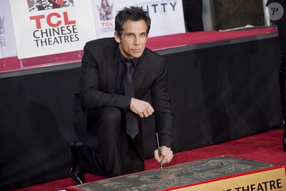 Ben Stiller au TCL Chinese Theatre de Los Angeles, le 3 décembre 2013.