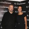 Jean-Pierre Jeunet, réalisateur et président du jury, et Isabelle Giordano, directrice générale d'UniFrance Films lors de la présentation de la 4e édition du festival de cinéma en ligne, MyFrenchFilmFestival.com dans les locaux d'UniFrance films à Paris, le 3 décembre 2013
