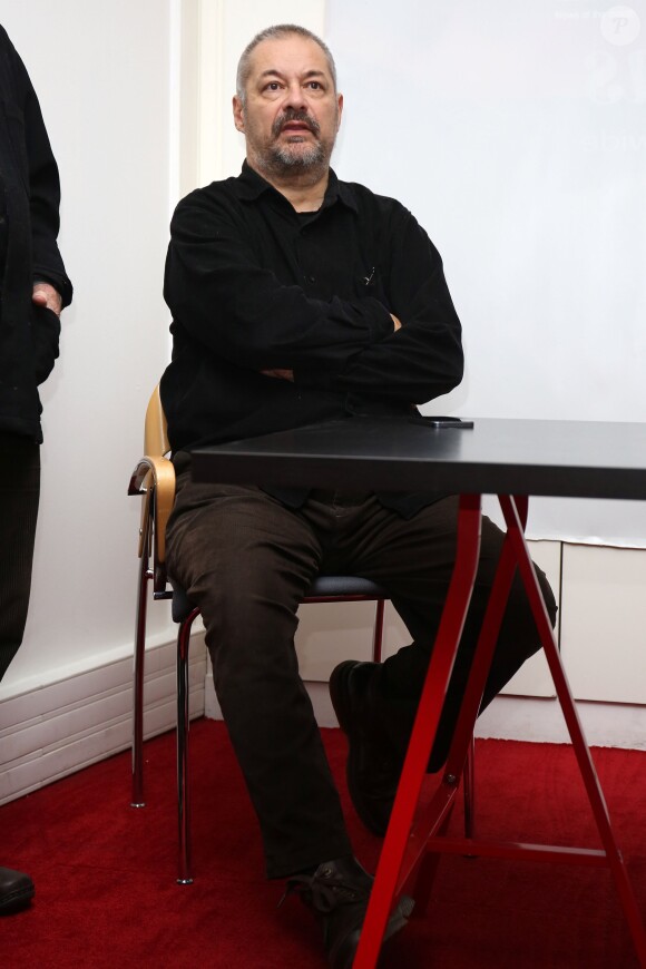 Jean-Pierre Jeunet, réalisateur et président du jury lors de la présentation de la 4e édition du festival de cinéma en ligne, MyFrenchFilmFestival.com dans les locaux d'UniFrance films à Paris, le 3 décembre 2013
