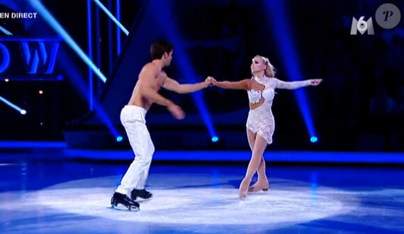 Florent Torres a réalisé une excellente prestation sur la glace dans "Ice Show" du mardi 3 décembre.