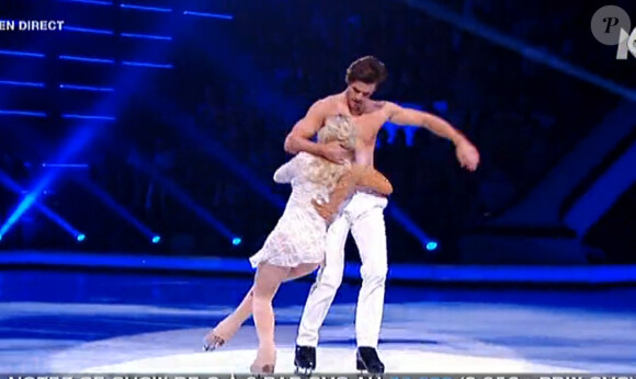 Florent Torres a réalisé une excellente prestation sur la glace dans "Ice Show" du mardi 3 décembre.