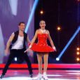 Kenza Farah s'est complètement lâchée lors de sa prestation. Mardi 4 décembre 2013.