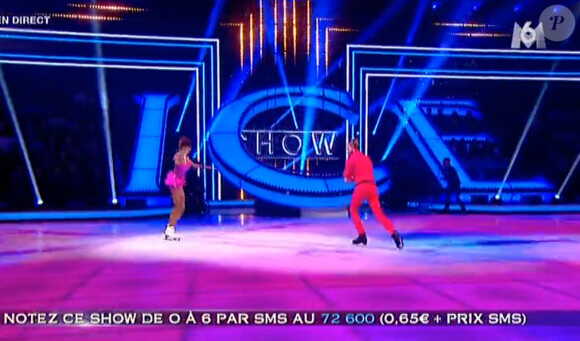 Chloé Mortaud a mis le feu sur le glace d'Ice Show, mardi 4 décembre 2013.