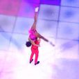 Chloé Mortaud a mis le feu sur le glace d'Ice Show, mardi 4 décembre 2013.