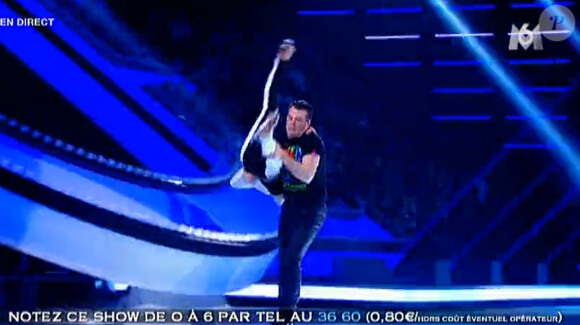 Deuxième passage de Norbert dans Ice Show. Mardi 4 décembre 2013.