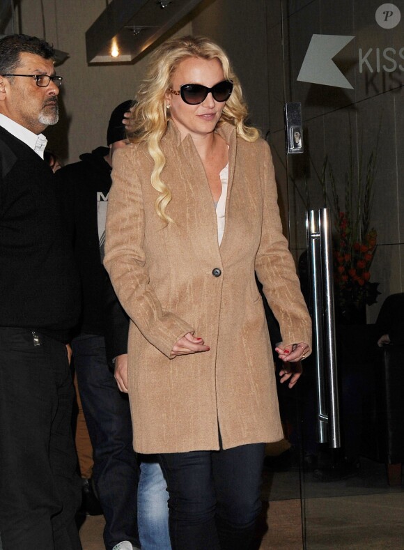 Britney Spears à Londres, le 16 octobre 2013.