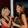 Caroline Receveur et Nabilla Benattia s'éclatent à Marrakech, à l'occasion de la soirée organisée par Renault pour sa gamme de voitures électrique, le vendredi 6 décembre 2013.