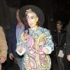 La superstar Lady GaGa quittant son hotel à Londres, le 6 decembre 2013.