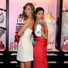 Les deux anges sexy Karlie Kloss et Adriana Lima prennent la pose pour une journée promo Victoria's Secret à New York. Elles ont rencontré la presse et leurs fans le 9 décembre à l'occasion de la diffusion du show annuel de la marque le 10 décembre 2013 sur CBS.