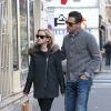 Reese Witherspoon et son mari Jim Toth sont allés faire du shopping chez APC àa Paris. Le 9 décembre 2013.