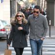 Reese Witherspoon et son mari Jim Toth sont allés faire du shopping à Paris. Le 9 décembre 2013.