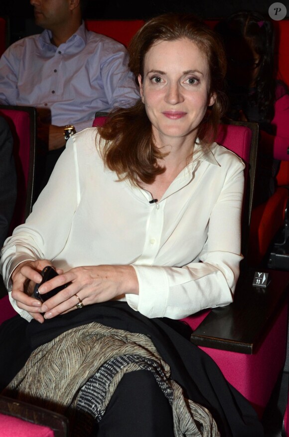 Nathalie Kosciusko-Morizet au spectacle Robin des bois, au Palais des Congrès à Paris, 2013.