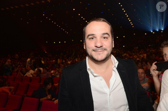 François-Xavier Demaison au spectacle Robin des bois, au Palais des Congrès à Paris, 2013.