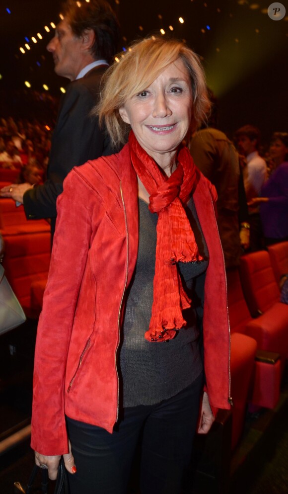 Marie-Anne Chazel au spectacle Robin des bois, au Palais des Congrès à Paris, 2013.