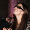 Kate Middleton avec des lunettes 3D lors de la projection du documentaire de David Attenborough sur le Musée d'Histoire Naturelle à Londres, le 11 décembre 2013.