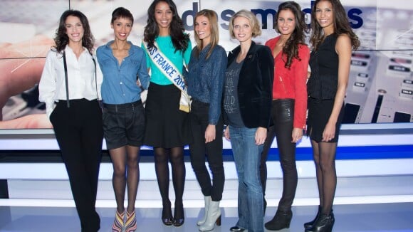 Flora Coquerel : Une Miss France 2014 rayonnante face à ses belles aînées